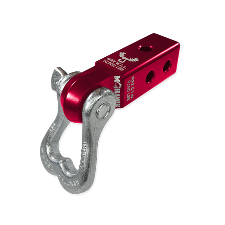 Photo of XL 3/4 Shackle and Mohawk 2.0 Receiver Combo by Forward Notion, LLC - Premium Recovery Gear for UTVs / Side by Sides