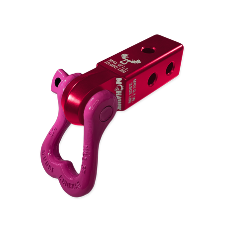 Photo of XL 3/4 Shackle and Mohawk 2.0 Receiver Combo by Forward Notion, LLC - Premium Recovery Gear for UTVs / Side by Sides