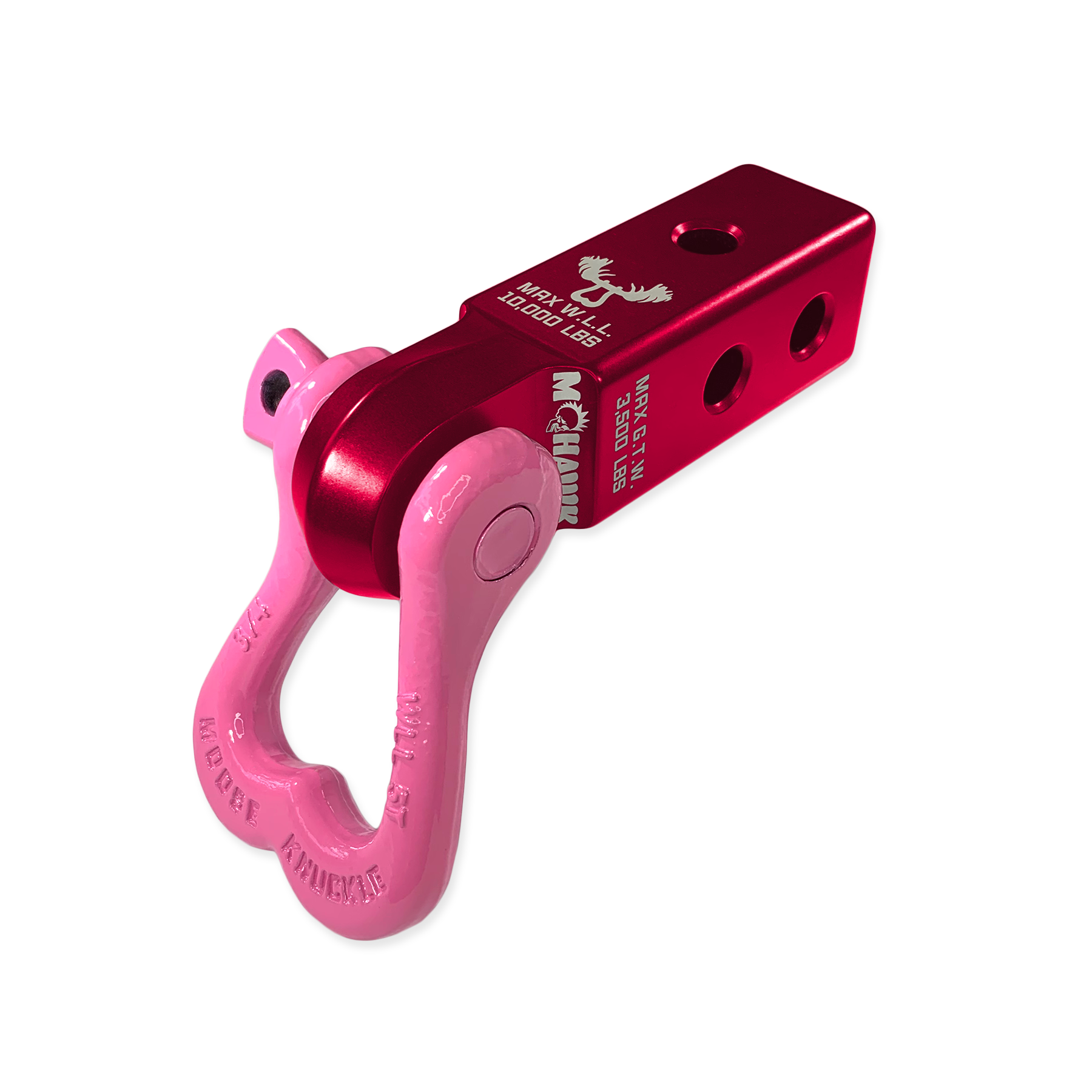 Photo of XL 3/4 Shackle and Mohawk 2.0 Receiver Combo by Forward Notion, LLC - Premium Recovery Gear for UTVs / Side by Sides