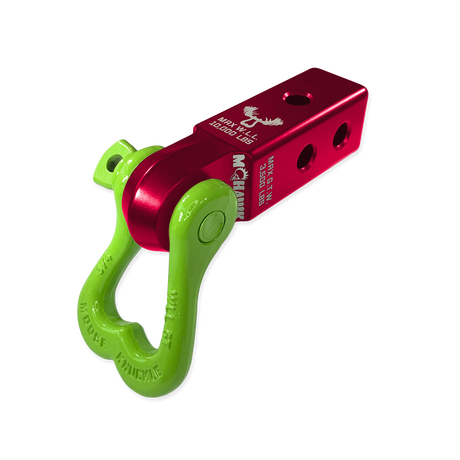 Photo of XL 3/4 Shackle and Mohawk 2.0 Receiver Combo by Forward Notion, LLC - Premium Recovery Gear for UTVs / Side by Sides