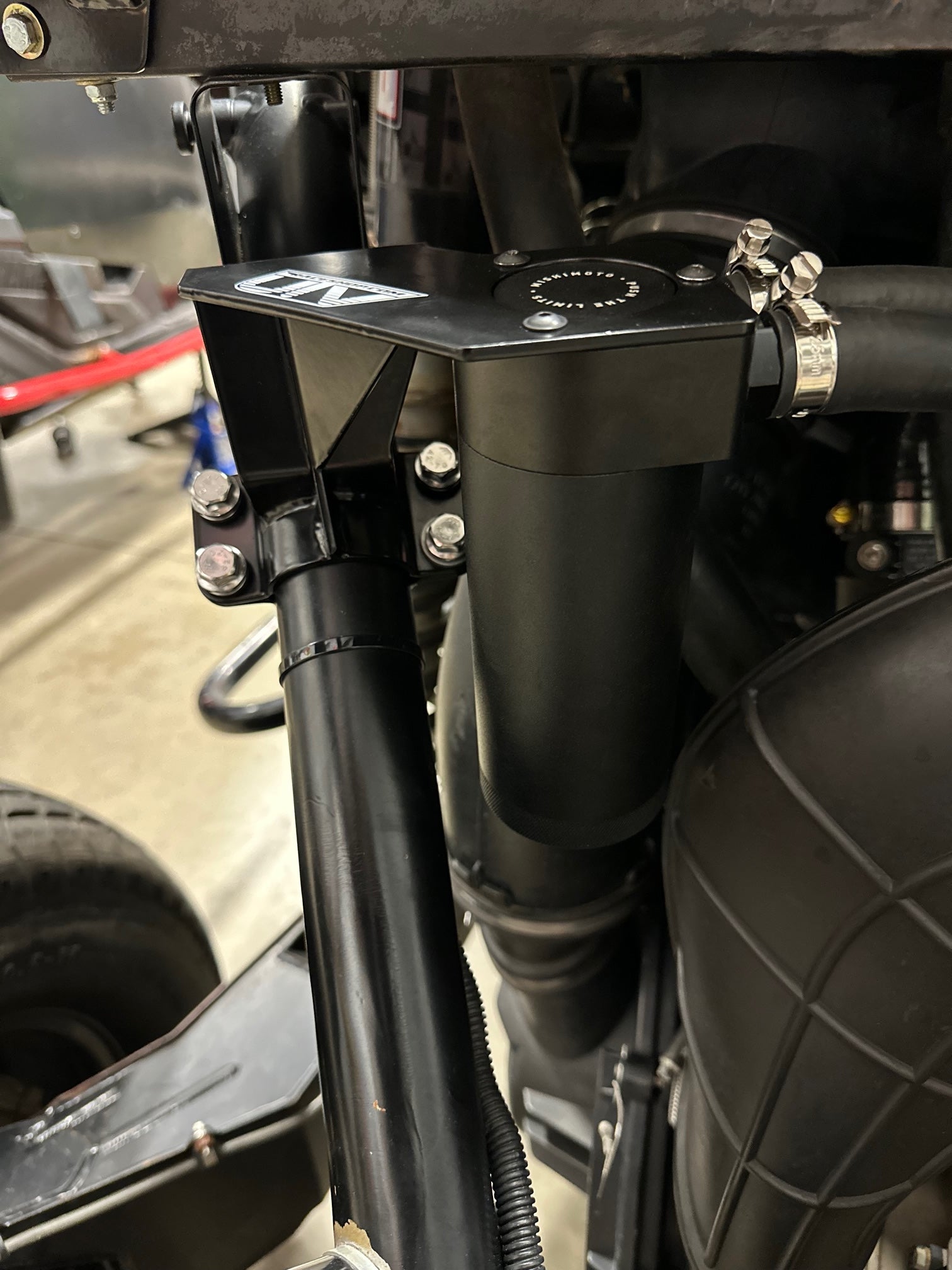 Photo of Catch Can System for Can-Am X3 2017-2024 - SHIFT Performance Labs by UTVRaceShop.Com - Premium Catch Can for UTVs / Side by Sides