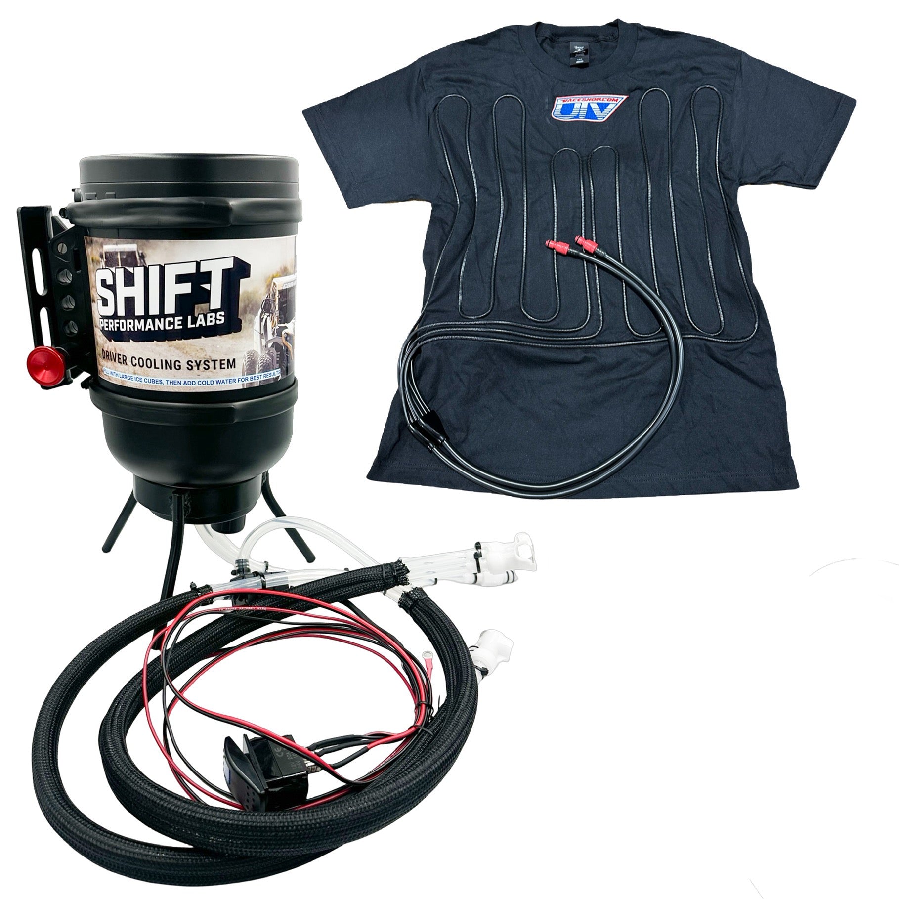 Photo of SHIFT Performance Labs Driver Cool Shirt System w/ Ice Water Shirt by UTVRaceShop.Com - Premium Driver Cooling Sysytem for UTVs / Side by Sides