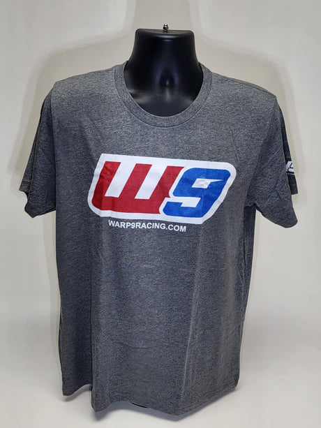 Grey Heather W9 Logo T-Shirt