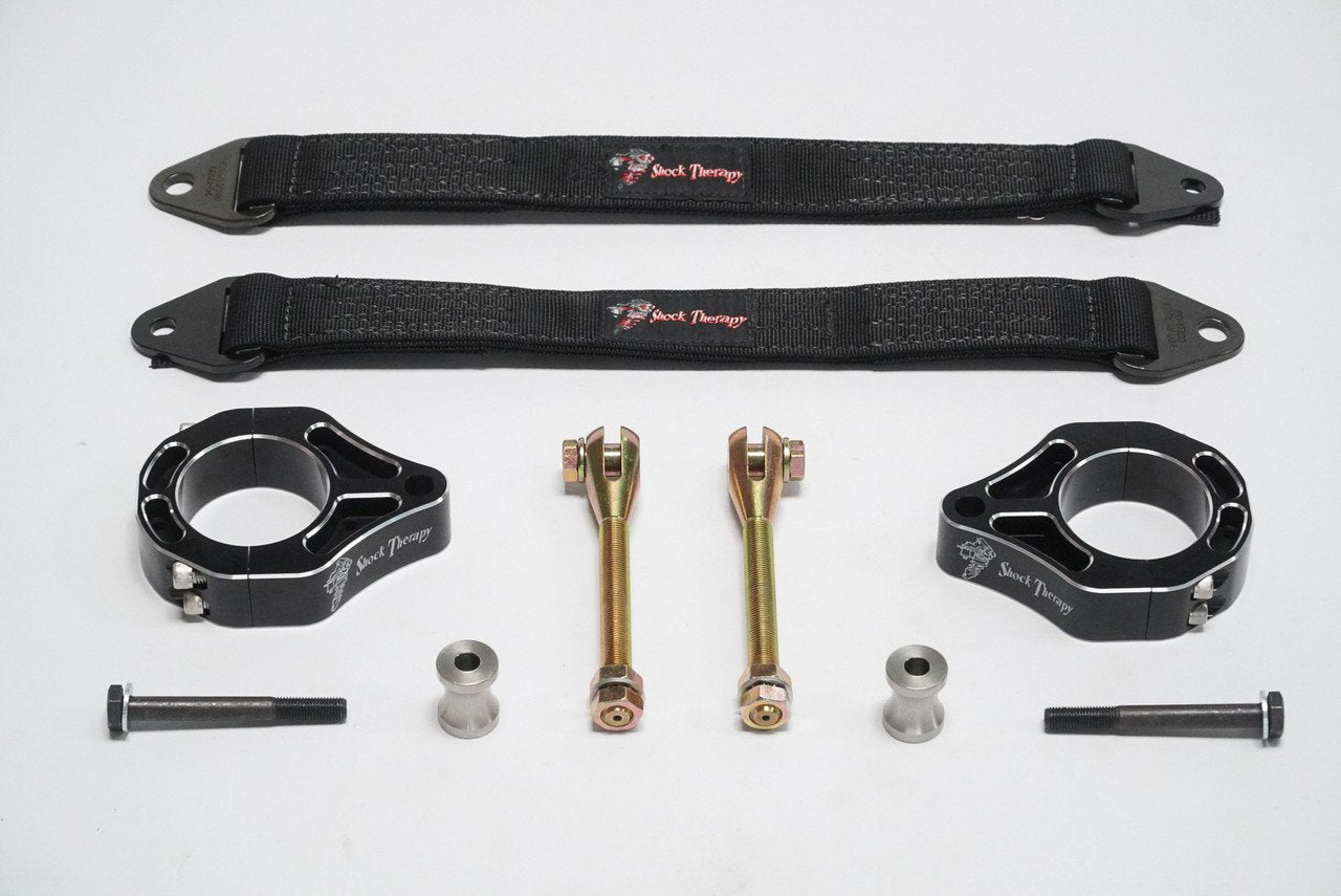 Photo of Shock Therapy Polaris RZR Turbo R with Fox Shocks Front Limit Strap Kit by Shock Therapy - Premium Limit Straps for UTVs / Side by Sides