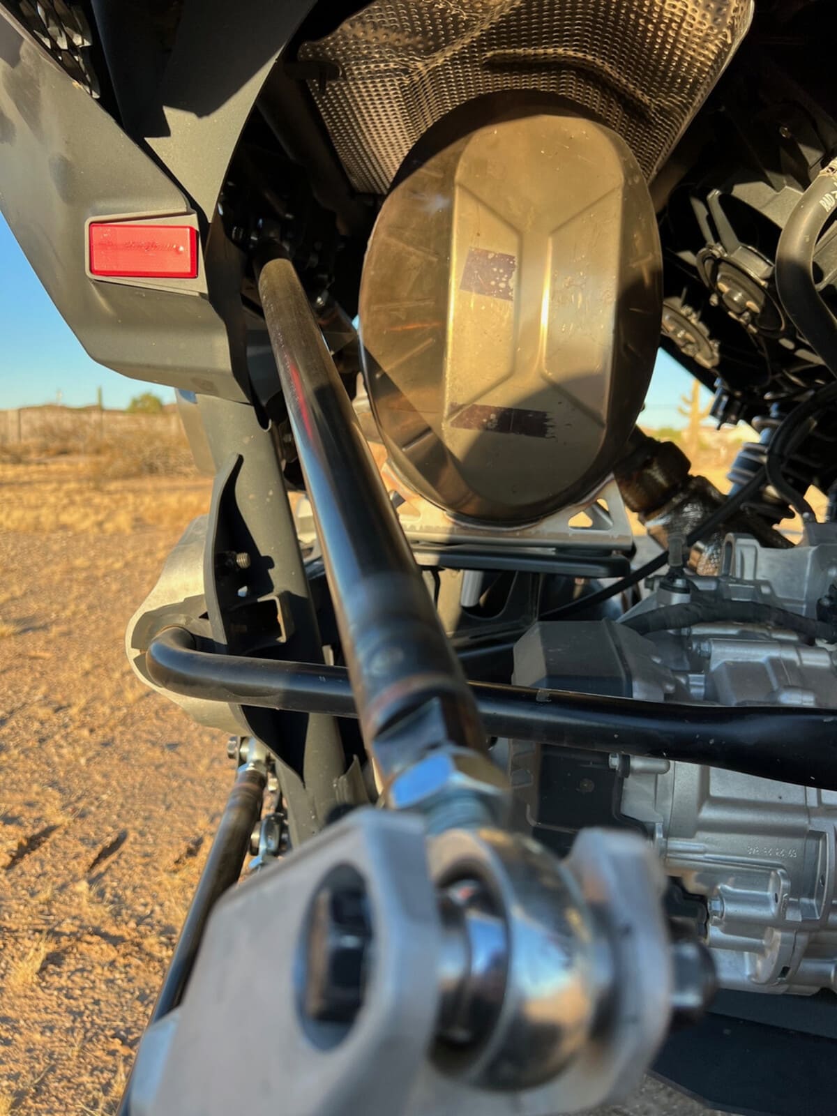 Photo of Can-Am Maverick R Radius Rod Kit by Shock Therapy - Premium Radius Rods & Plates for UTVs / Side by Sides