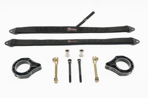 Photo of Can-Am Maverick X3 (with Fox Shocks) Limit Strap Kit by Shock Therapy - Premium Limit Straps for UTVs / Side by Sides