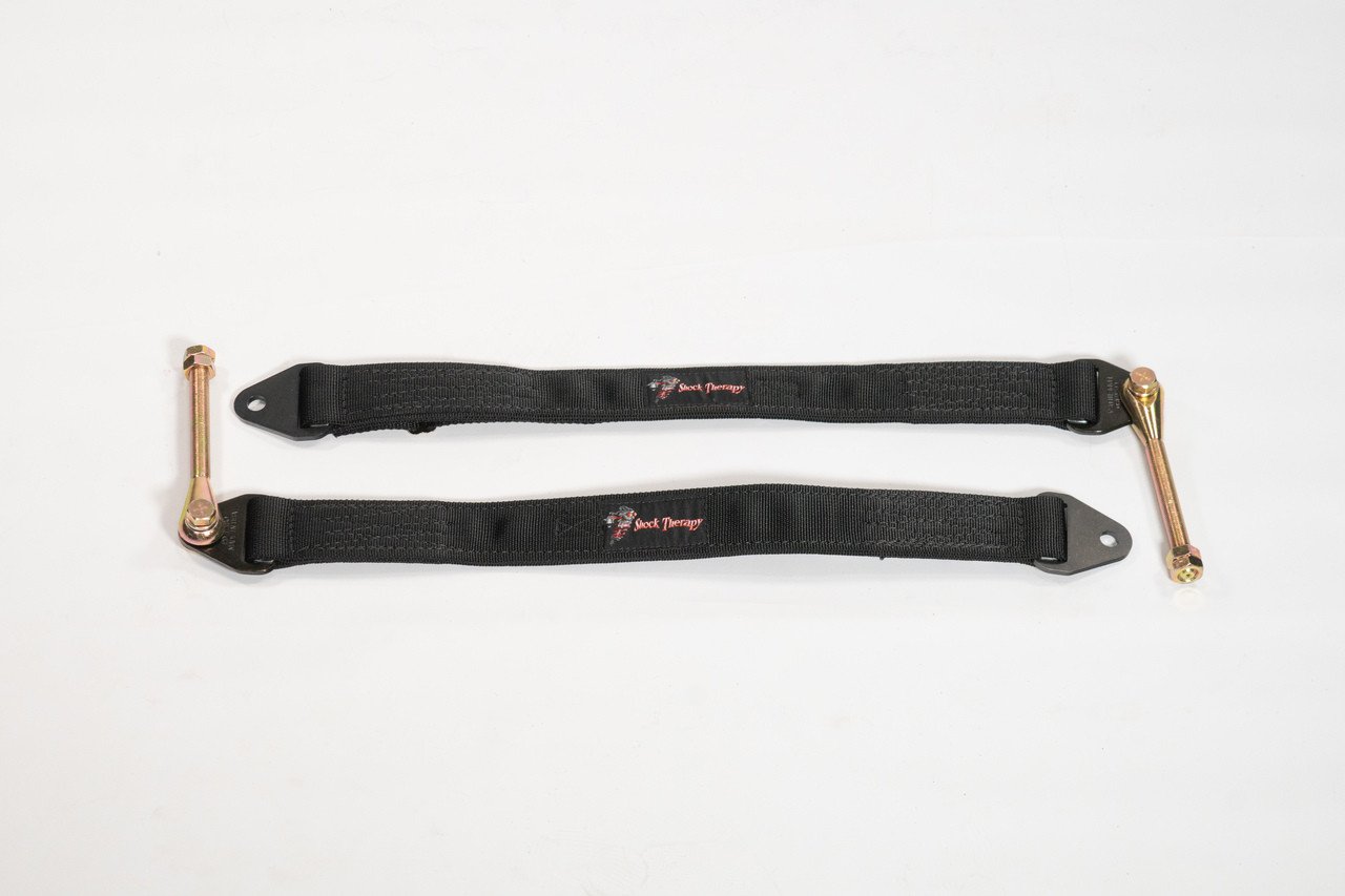 Photo of Can-Am Maverick X3 (with Fox Shocks) Limit Strap Kit by Shock Therapy - Premium Limit Straps for UTVs / Side by Sides