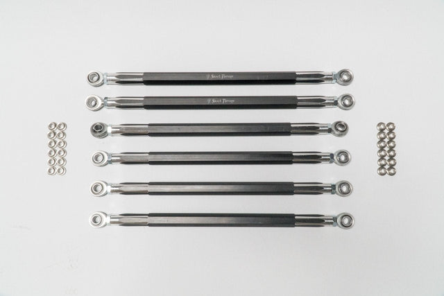 Photo of Can-Am Maverick X3 Radius Rod Kit by Shock Therapy - Premium Radius Rods & Plates for UTVs / Side by Sides