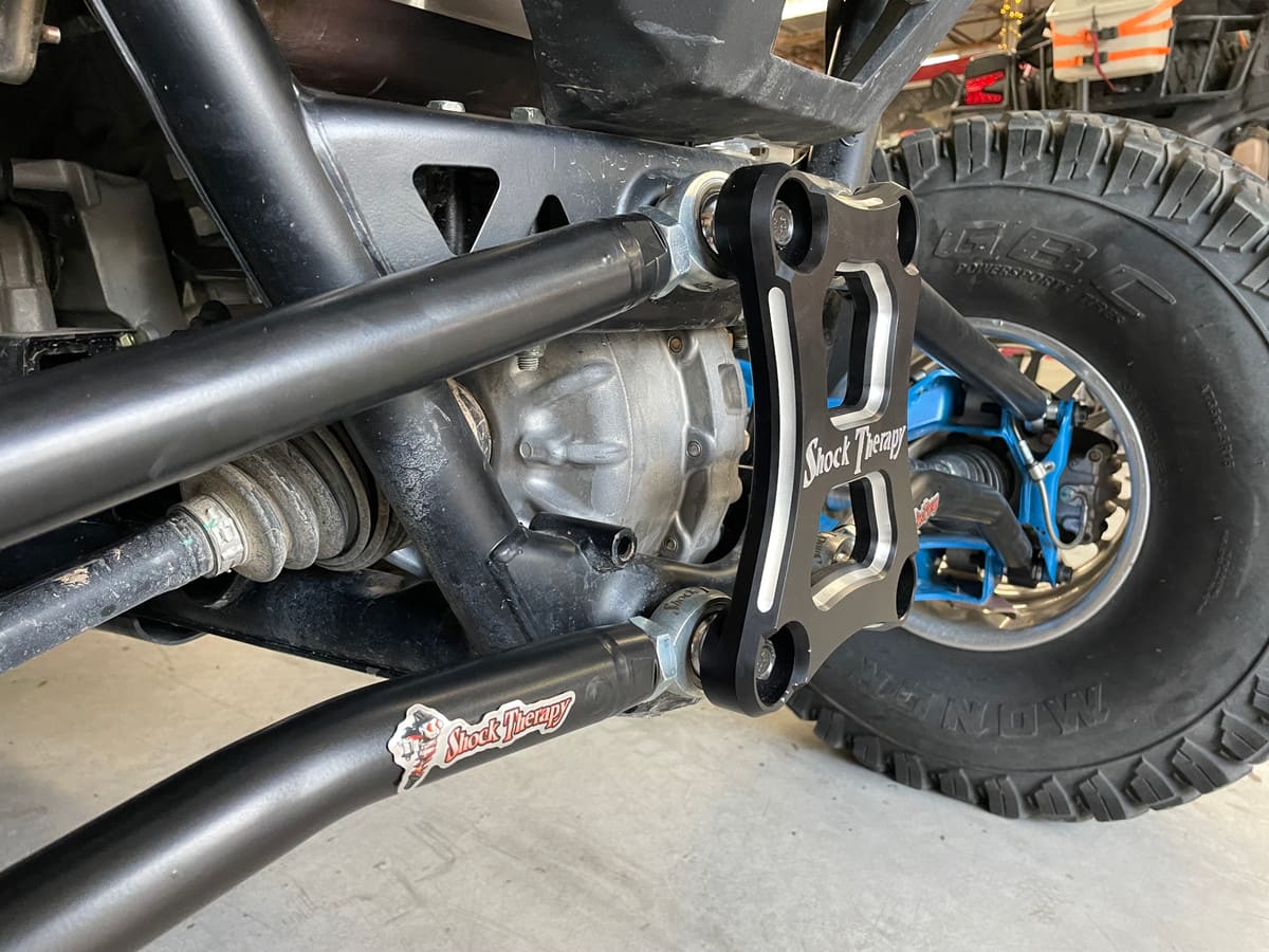 Photo of Polaris RZR Pro R Pull Plate by Shock Therapy - Premium Radius Rods & Plates for UTVs / Side by Sides
