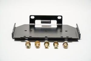 Polaris RZR XP 1000 Winch Plate for Shock Therapy Front Sway Bar