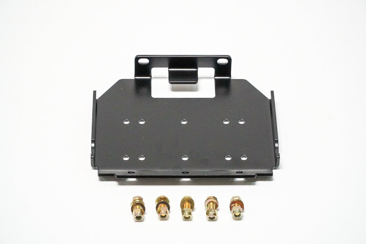 Photo of Polaris RZR XP 1000 Winch Plate for Shock Therapy Front Sway Bar by Shock Therapy - Premium Sway Bars & Links for UTVs / Side by Sides