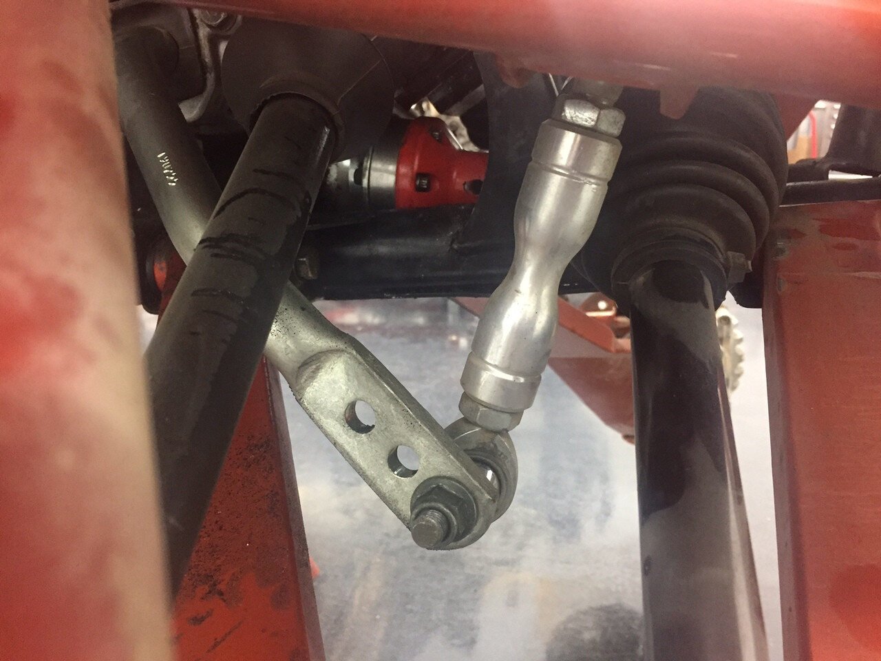 Photo of Polaris RZR XP Turbo (2016-2020) / RZR XP 1000 (2019-2023) / RS1 Front Link Kit by Shock Therapy - Premium Sway Bars & Links for UTVs / Side by Sides