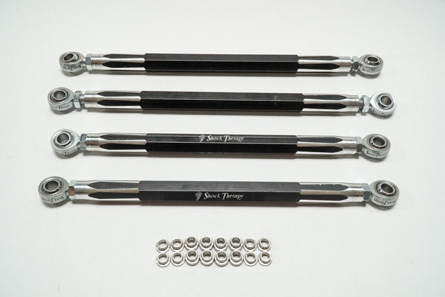Photo of Polaris RZR Turbo S Radius Rods by Shock Therapy - Premium Radius Rods & Plates for UTVs / Side by Sides