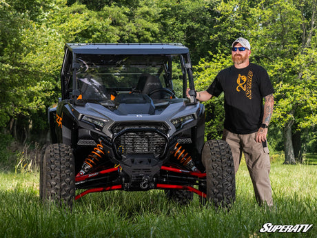 Photo of SuperATV Orange & Black 20th Anniversary T-Shirt by SuperATV - Premium Apparel for UTVs / Side by Sides