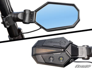 SuperATV Polaris Lighted Side-View Mirrors