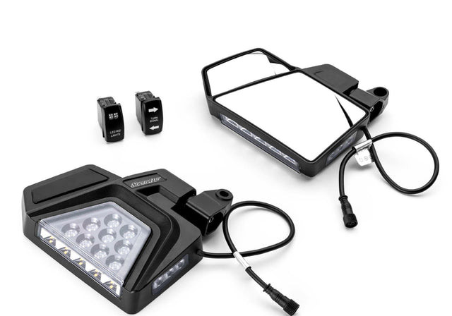 Tracker Dual Section LED Side-View Mirrors