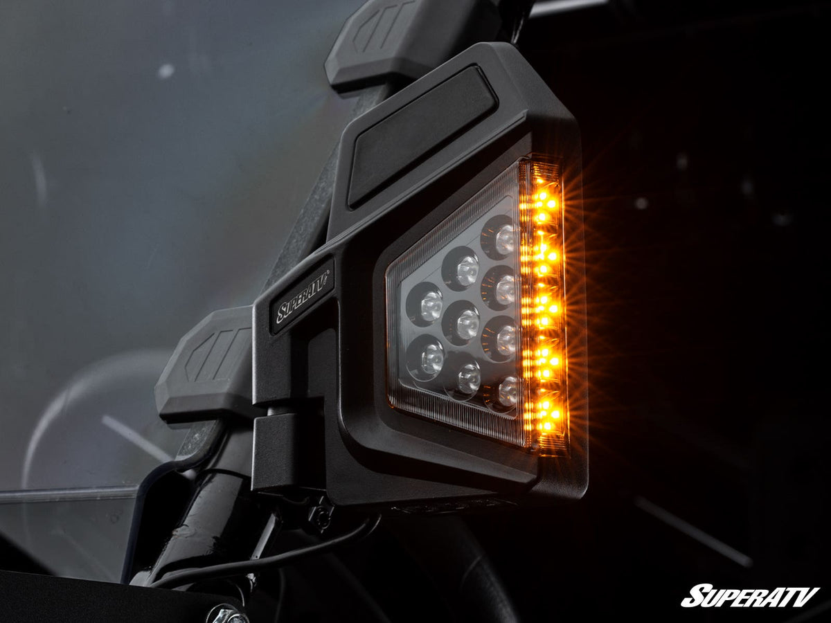 Textron Dual Section LED Side-View Mirrors
