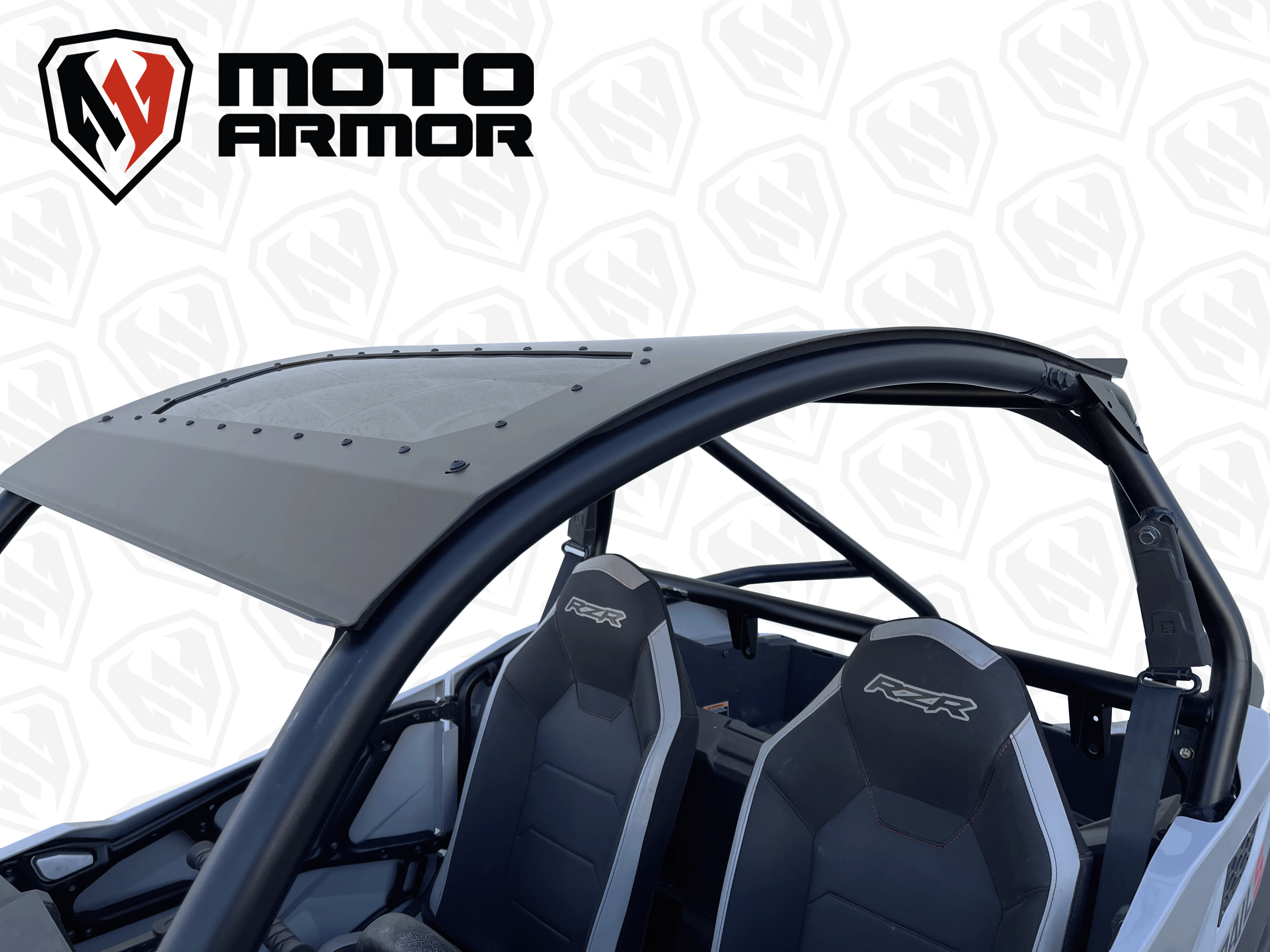 Photo of Polaris RZR Trail Aluminum Roof (With Sunroof) (2 Seat) by Moto Armor - Premium Roofs for UTVs / Side by Sides