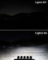Photo of Off Road Side Mirror Pair With Sidewinder LED Pod Lights by GGLighting - Premium for UTVs / Side by Sides