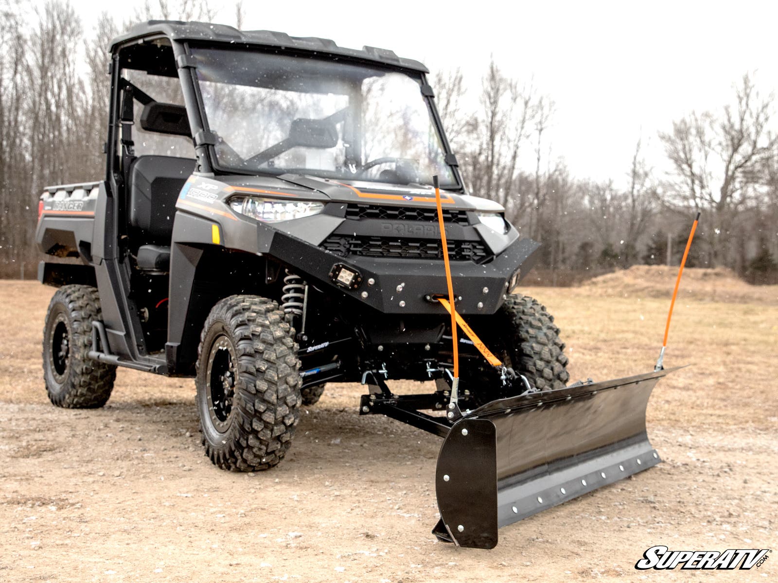 Photo of SuperATV Plow Pro Snow Plow Deflector and Marker Kit by SuperATV - Premium Snow Plows for UTVs / Side by Sides
