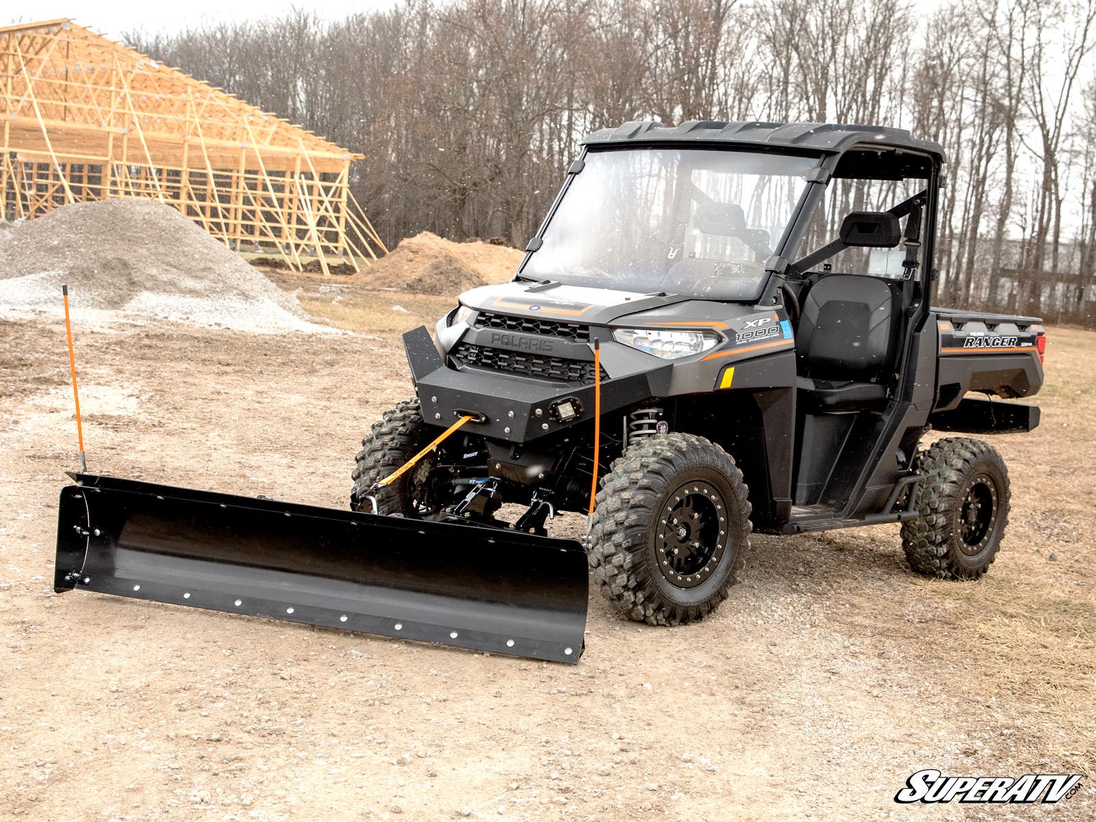 Photo of SuperATV Plow Pro Snow Plow Deflector and Marker Kit by SuperATV - Premium Snow Plows for UTVs / Side by Sides