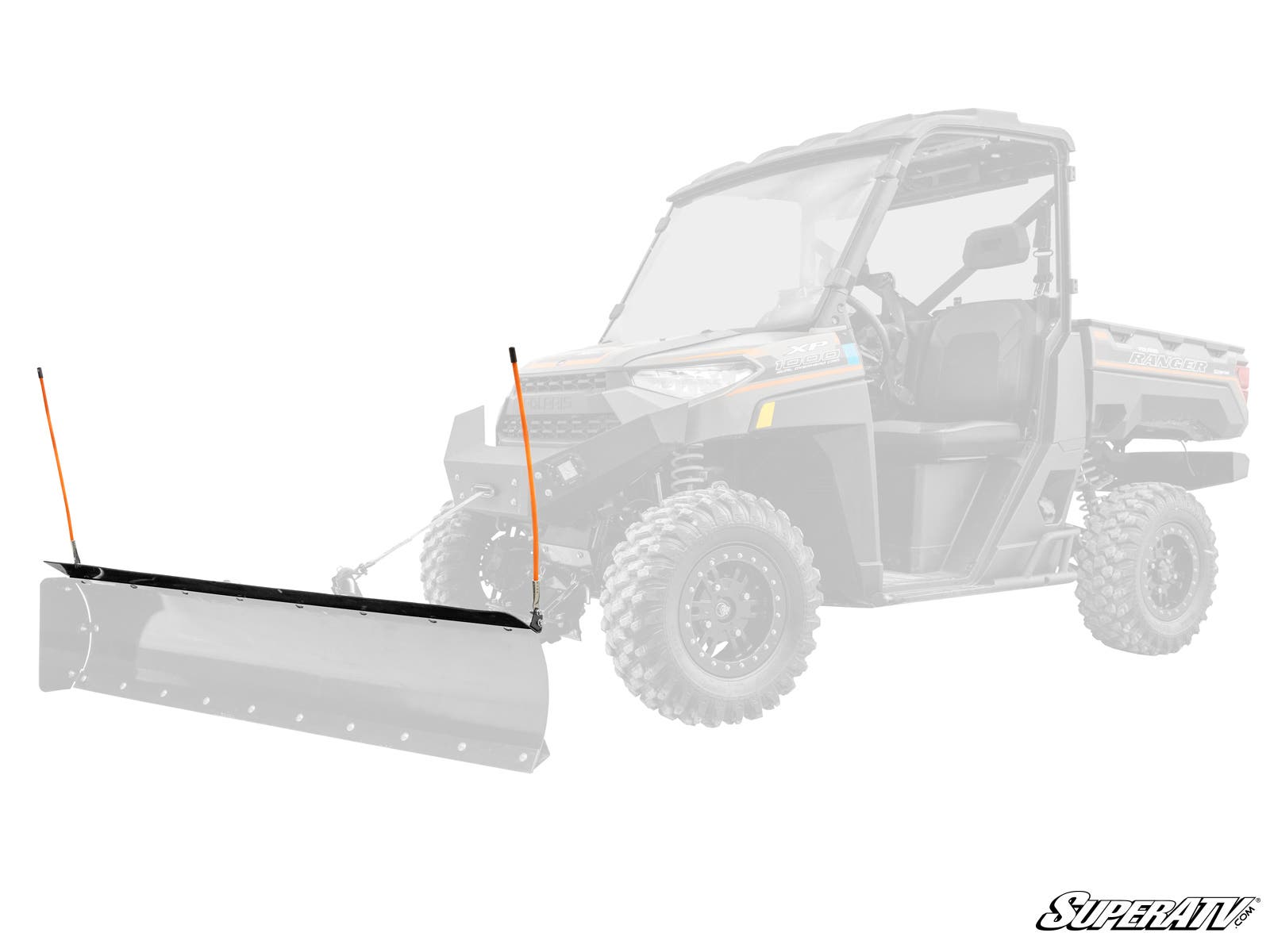 Photo of SuperATV Plow Pro Snow Plow Deflector and Marker Kit by SuperATV - Premium Snow Plows for UTVs / Side by Sides