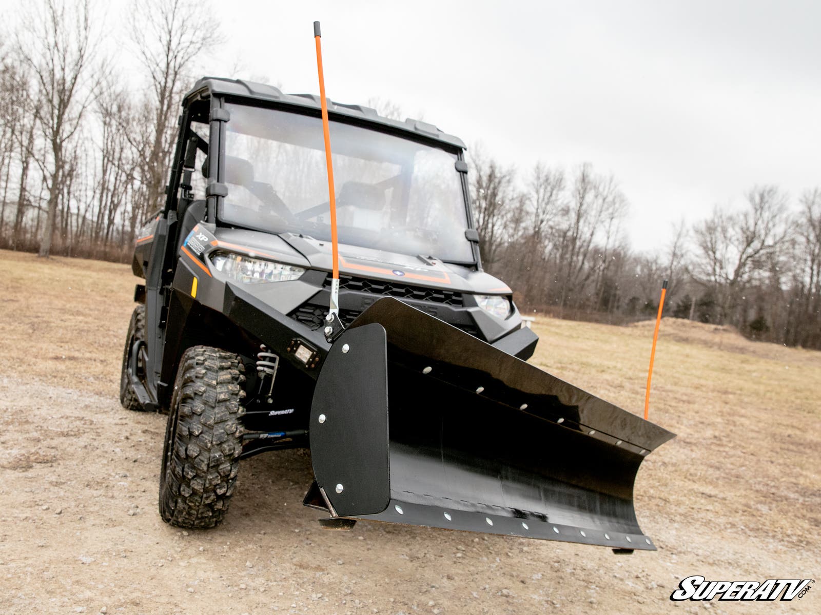 Photo of SuperATV Plow Pro Snow Plow Deflector and Marker Kit by SuperATV - Premium Snow Plows for UTVs / Side by Sides