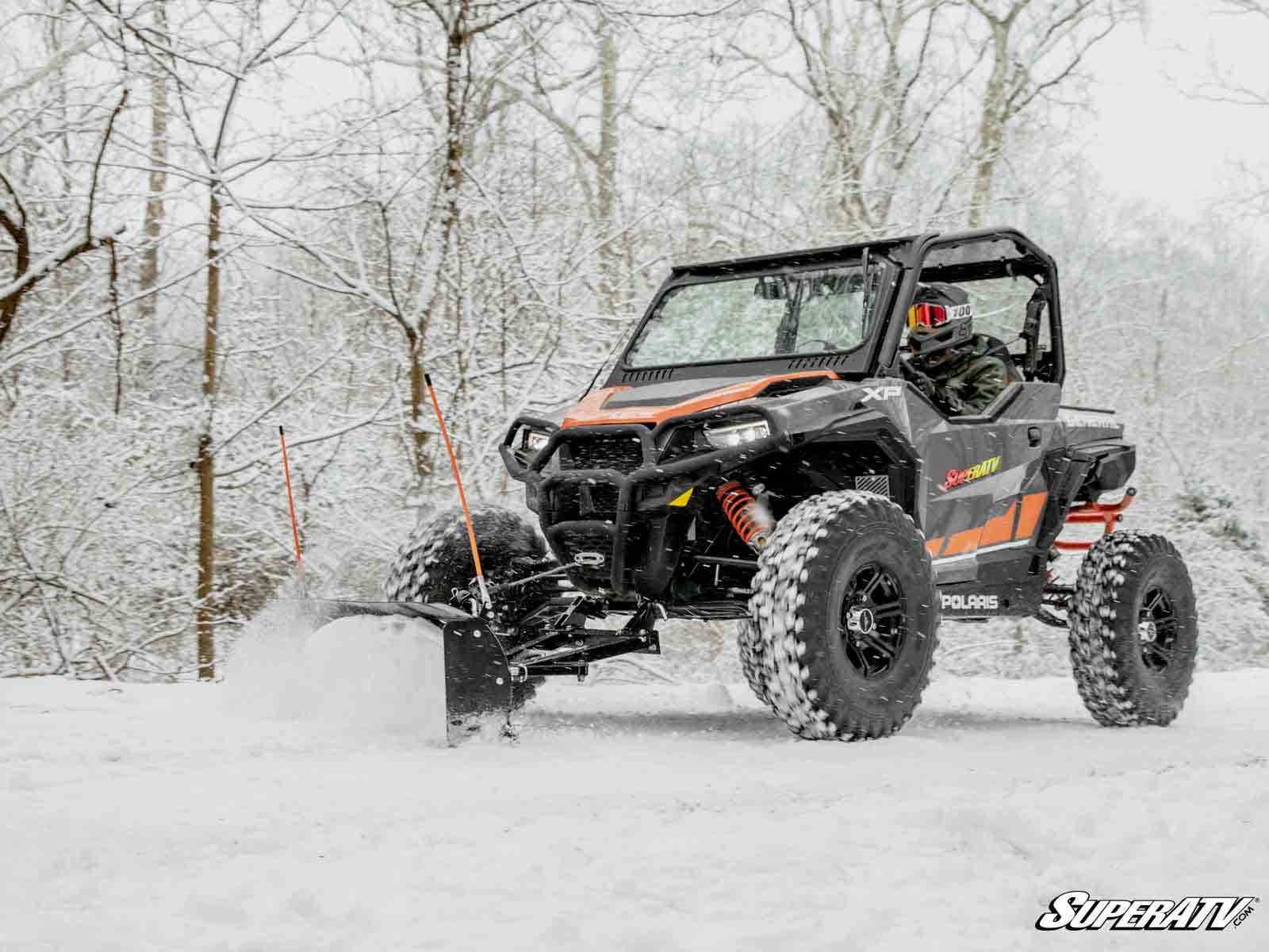 Photo of SuperATV Plow Pro Snow Plow Side Shield by SuperATV - Premium Snow Plows for UTVs / Side by Sides