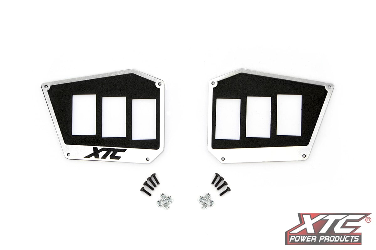 XTC Polaris RZR 900 & RZR XP 1000 / Turbo '16-19 6 Gang Rocker Switch Mounting Plates