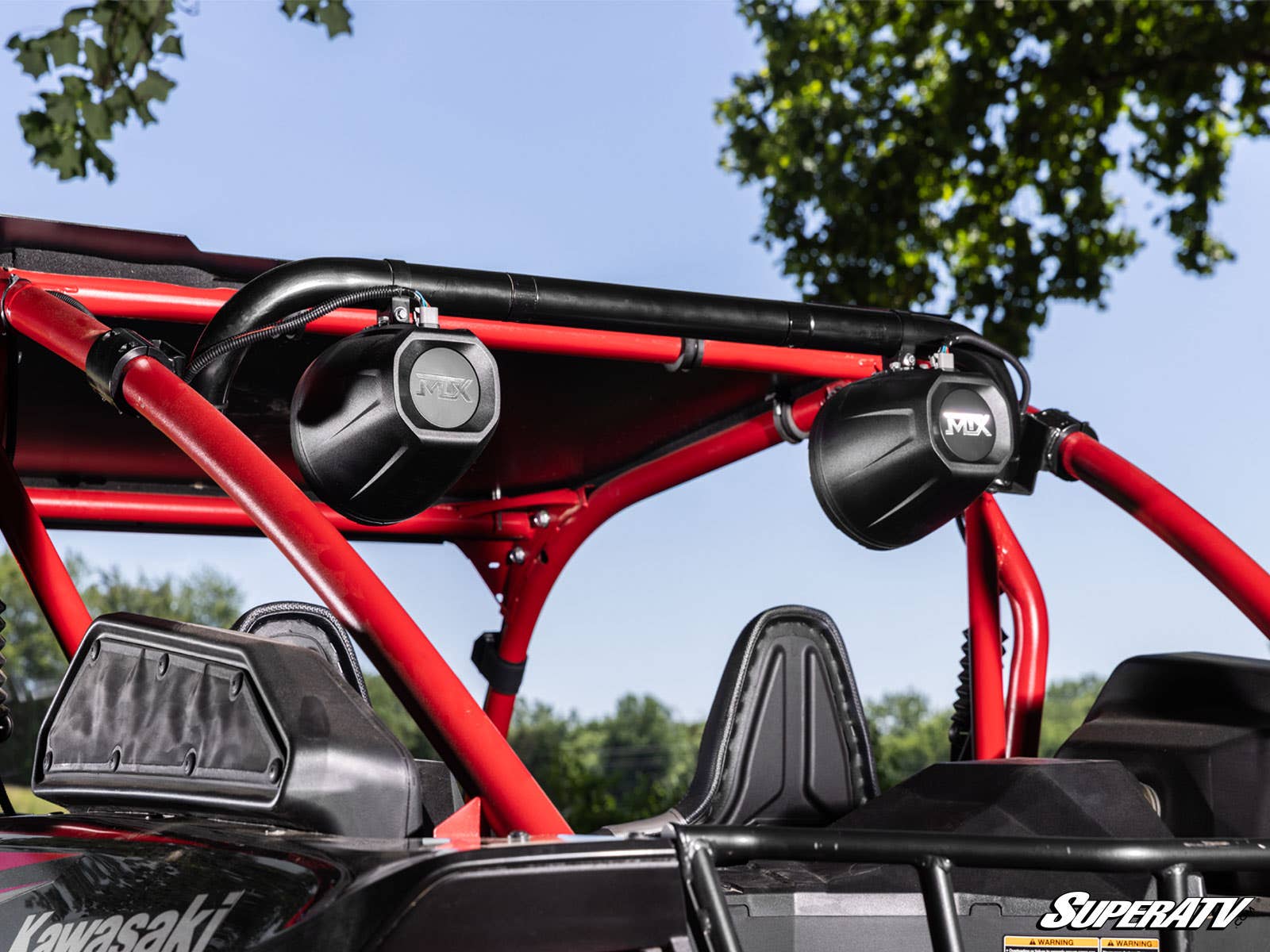 Photo of SuperATV Kawasaki Teryx KRX 1000 Wakeboard Speaker Mount by SuperATV - Premium Mounts for UTVs / Side by Sides
