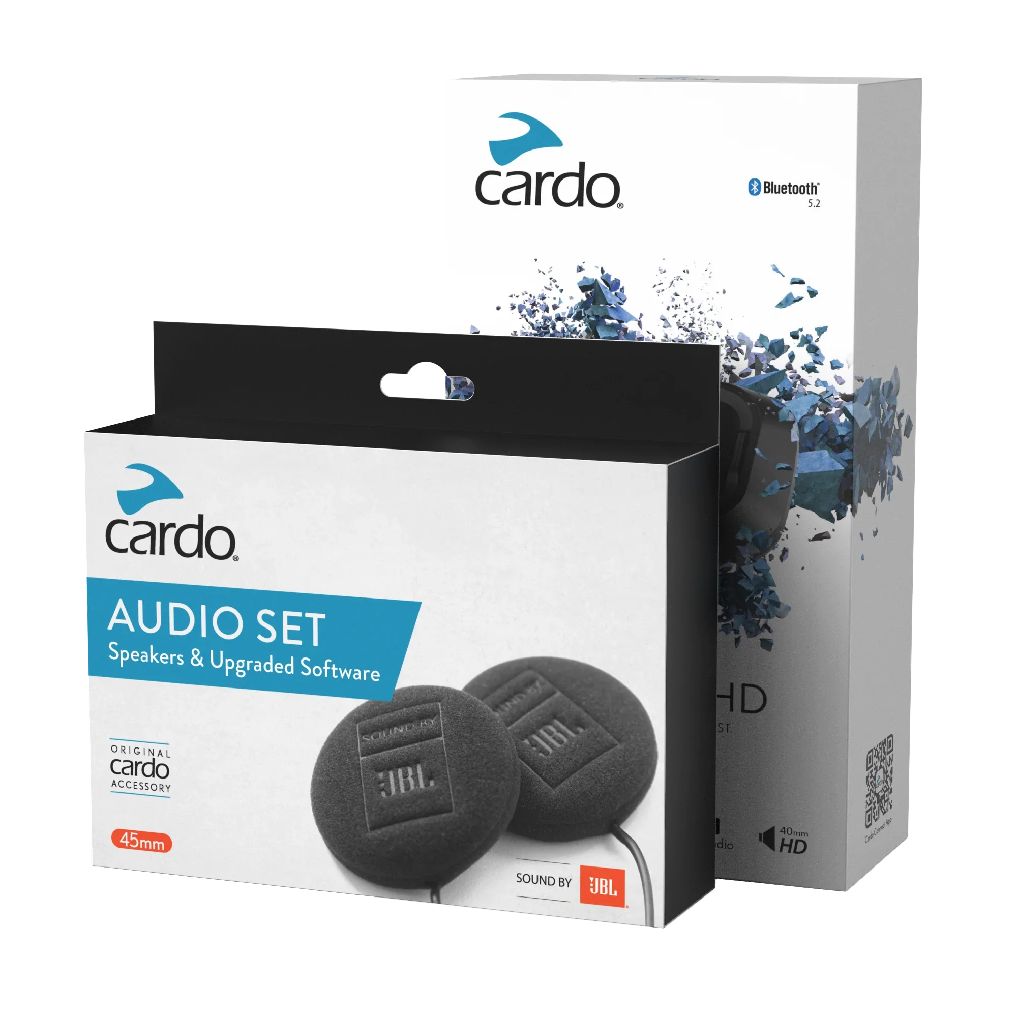 Photo of Spirit HD + 45mm JBL Audio Kit Bundle by Cardo - Premium for UTVs / Side by Sides