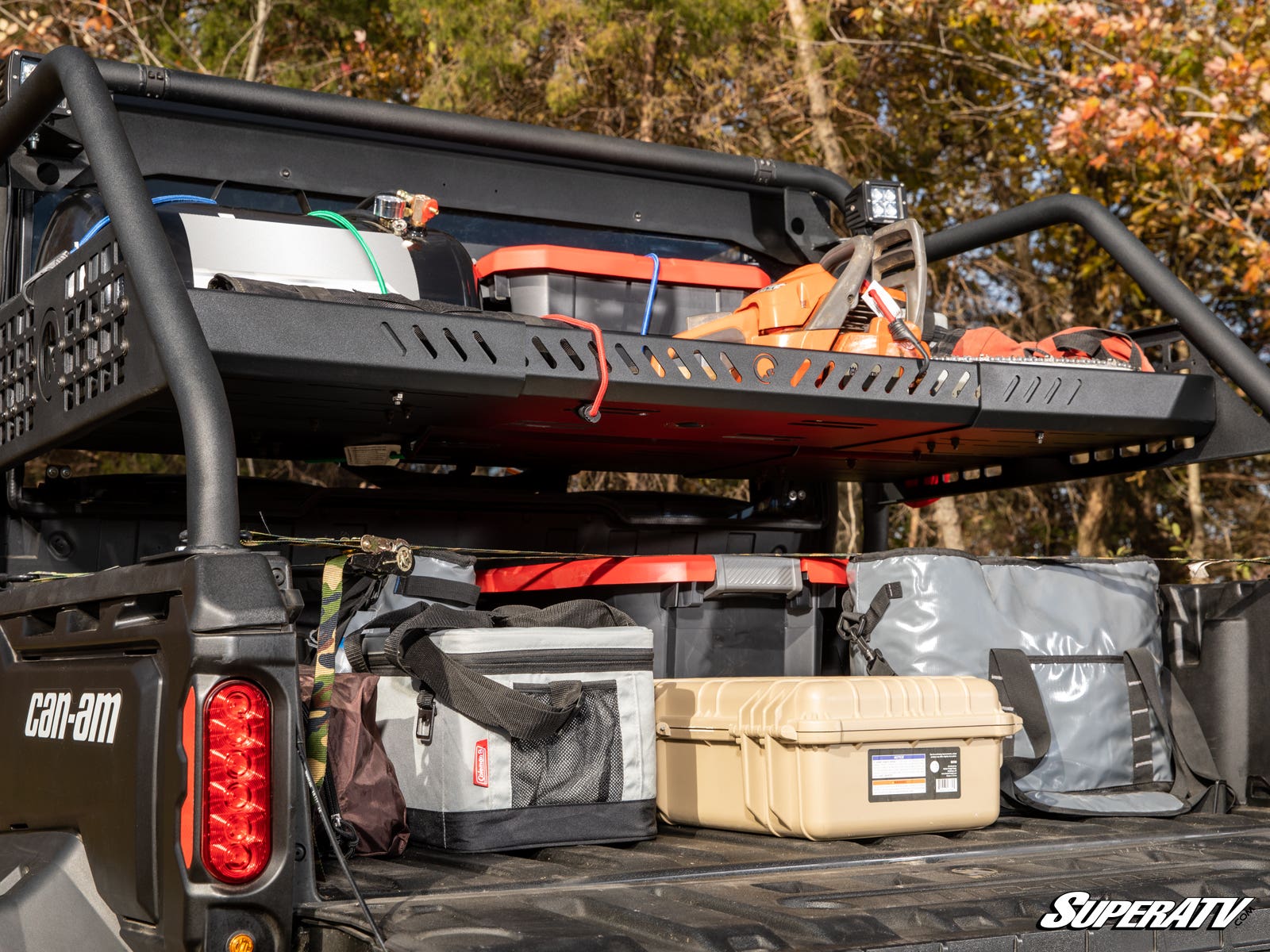 Photo of SuperATV Can-Am Defender Sport Accessory Bar by SuperATV - Premium Roll Cages for UTVs / Side by Sides