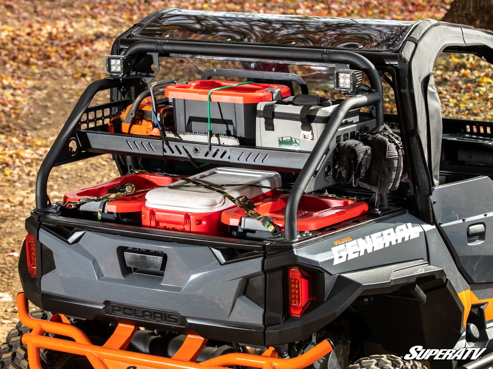 Photo of SuperATV Polaris General 1000 Sport Accessory Bar by SuperATV - Premium Storage for UTVs / Side by Sides