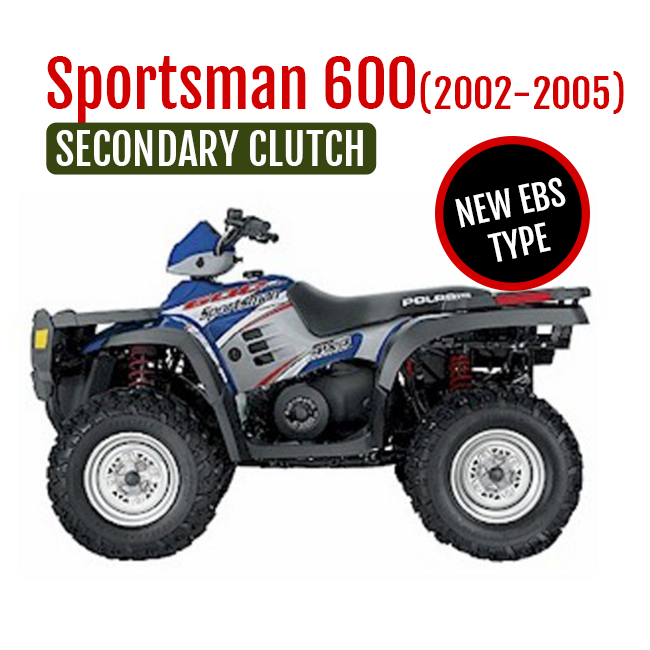 Photo of Sportsman 600 (2002-2005) Secondary Clutch- upgrade to Tied type EBS by Mother Clutcher - Premium for UTVs / Side by Sides
