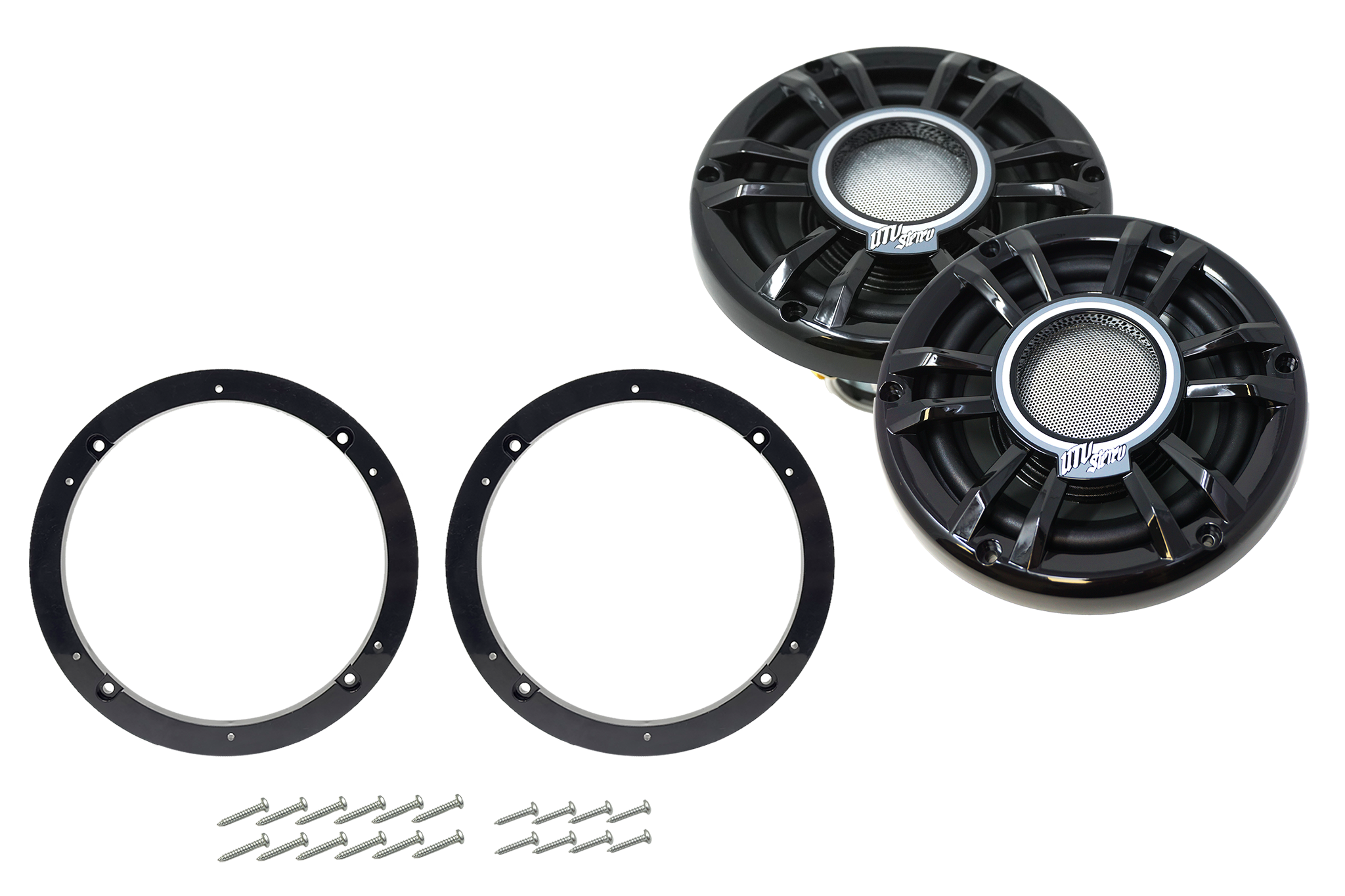 Photo of Polaris Xpedition 6.5" Front Speaker Adapters | UTVS-XPD-FSA by UTV Stereo - Premium Expedition Speaker Adapters for UTVs / Side by Sides