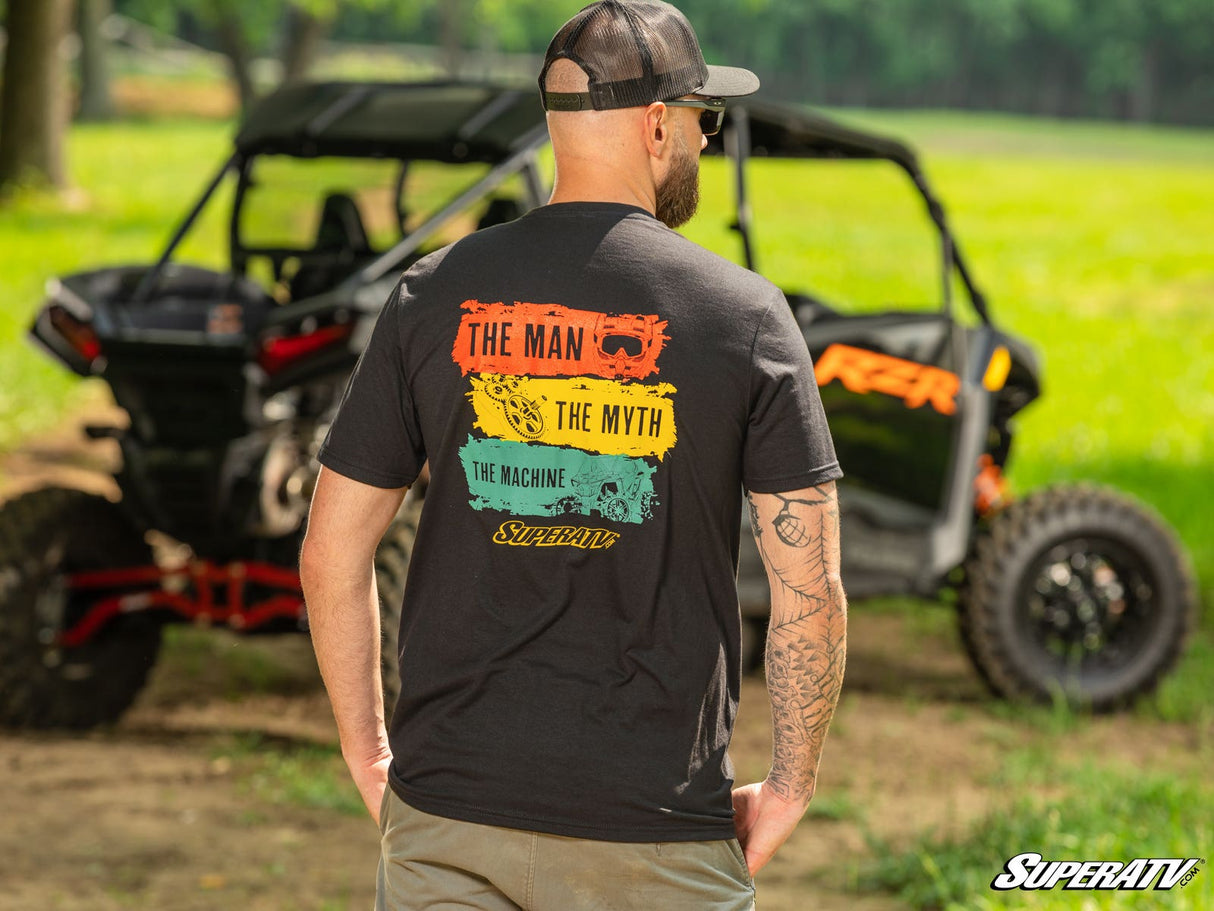 SuperATV Man, Myth, Machine Unisex T-Shirt