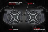 SSV Works '14-'23 Polaris RZR A-Spec 3-Speaker Plug-&-Play System for Ride Command