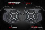 SSV Works '14-'23 Polaris RZR A-Spec SSV 5-Speaker Plug-&-Play System for Ride Command