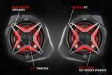 SSV Works '17-'25 Can-Am Maverick X3 6.5" Front-Kick Speaker-Pods