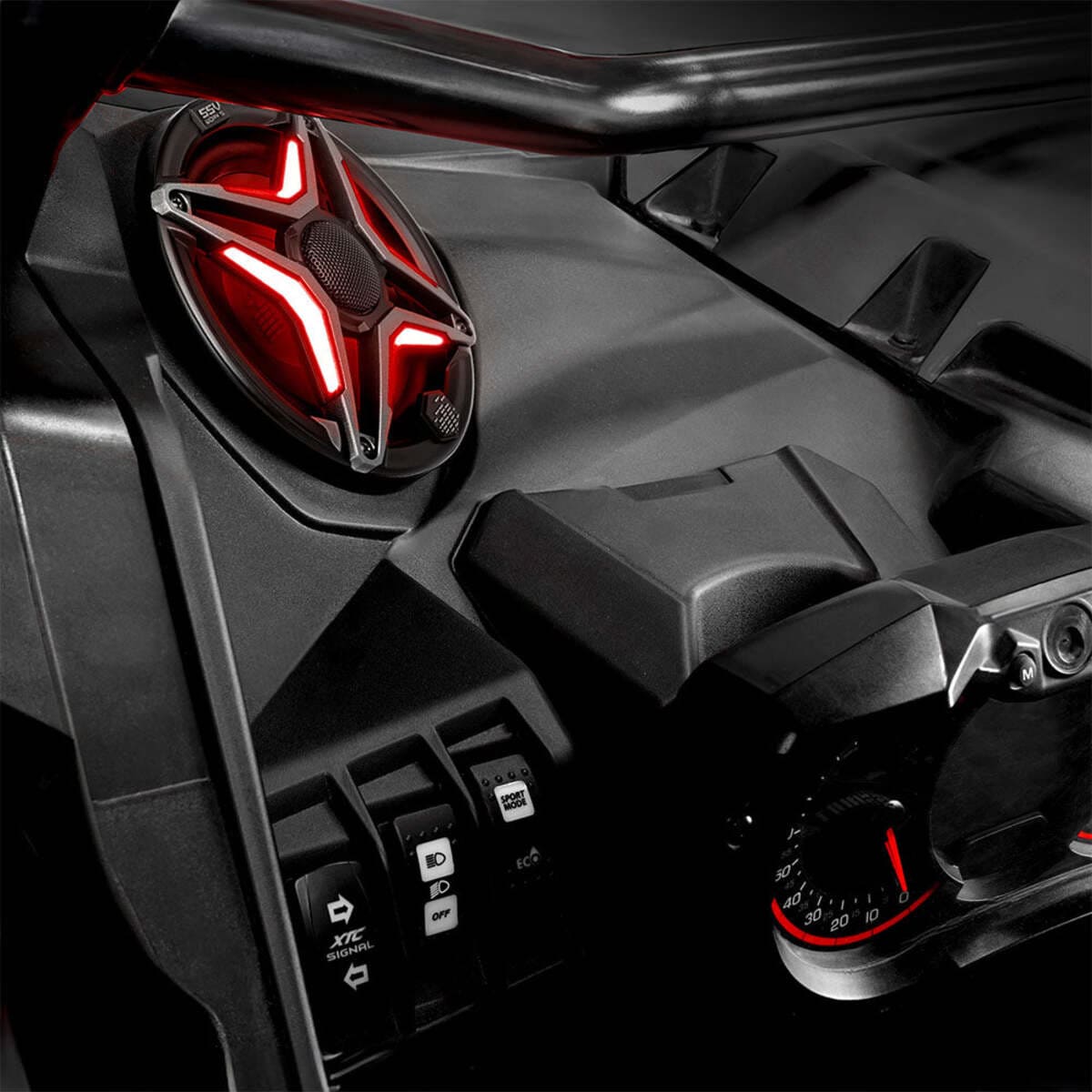 SSV Works '17-'25 Can-Am Maverick X3 Front-Dash 6.5" Speaker-Panels
