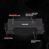 SSV Works '17-'25 Can-Am Maverick X3, Phase-4 V-Spec 5-Speaker 1650watt System With JVC