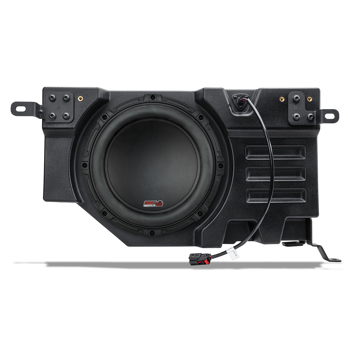 SSV Works '18-'26 Can-Am Defender HD10 Front/Rear Both Side Under-Seat 10" Ported Subwoofer Enclosure