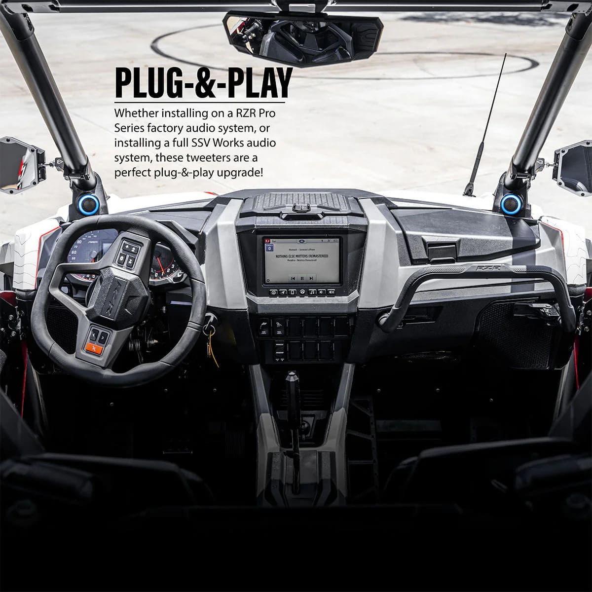 SSV Works '20-'24 Polaris RZR Pro R/Pro XP & Turbo R Tweeter Upgrade