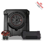 SSV Works '24-'26 Can-Am Maverick R 4 Seater Rear Seat Plug & Play Dual Subwoofer Add-On Kit