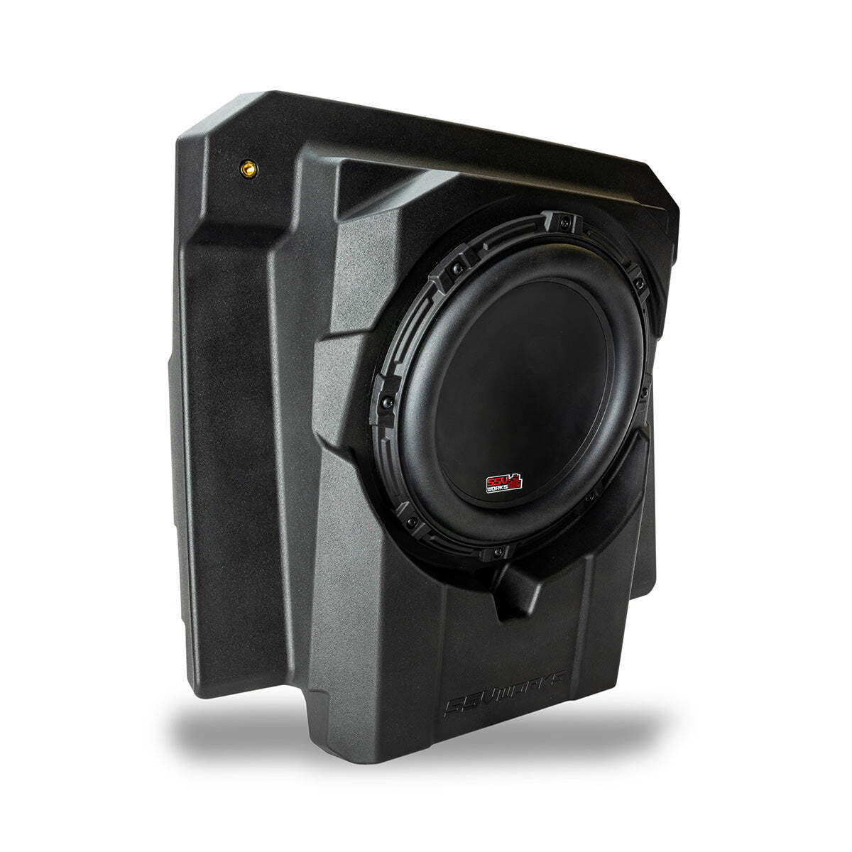 SSV Works '24-'26 Can-Am Maverick R Max Front-Seat 10" Subwoofer Enclosure