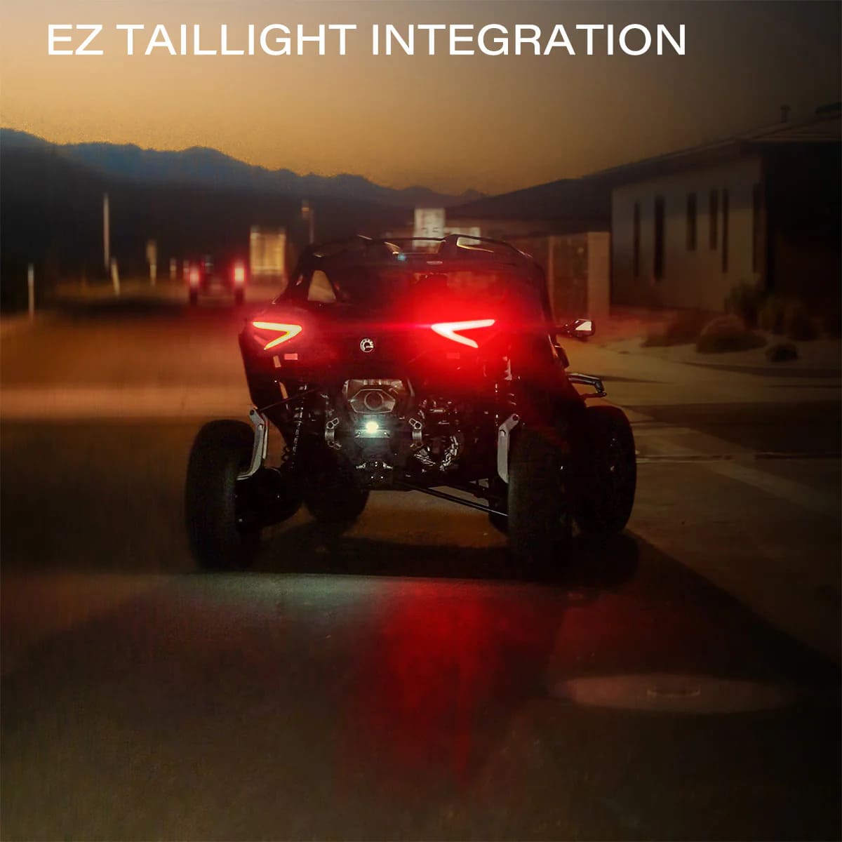 Switch Works Can-Am Maverick R Sequential Front Fang Lights w/Taillight Integration Plug-&-Play Turn-Signal Kit