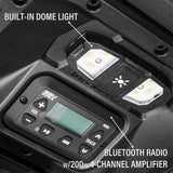 SSV Works '24-'26 Polaris RZR XP 1000 2-Speaker Overhead Soundbar w/ MRB3S Bluetooth Radio & Built-in Dome Light