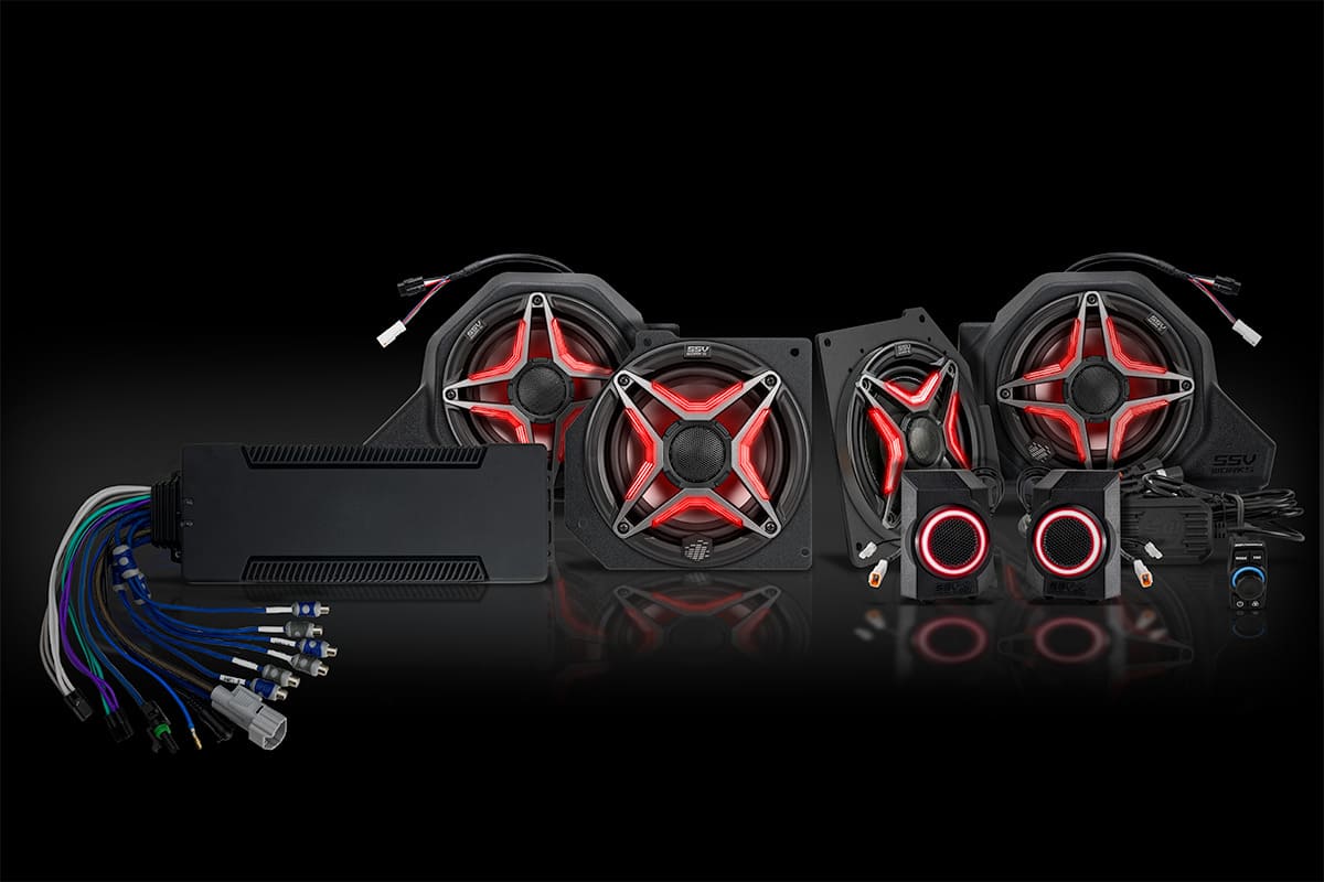 SSV Works '24-'26 Polaris Xpedition ADV 5 7-Speaker Phase 5 V-Spec Plug-&-Play Audio Kit