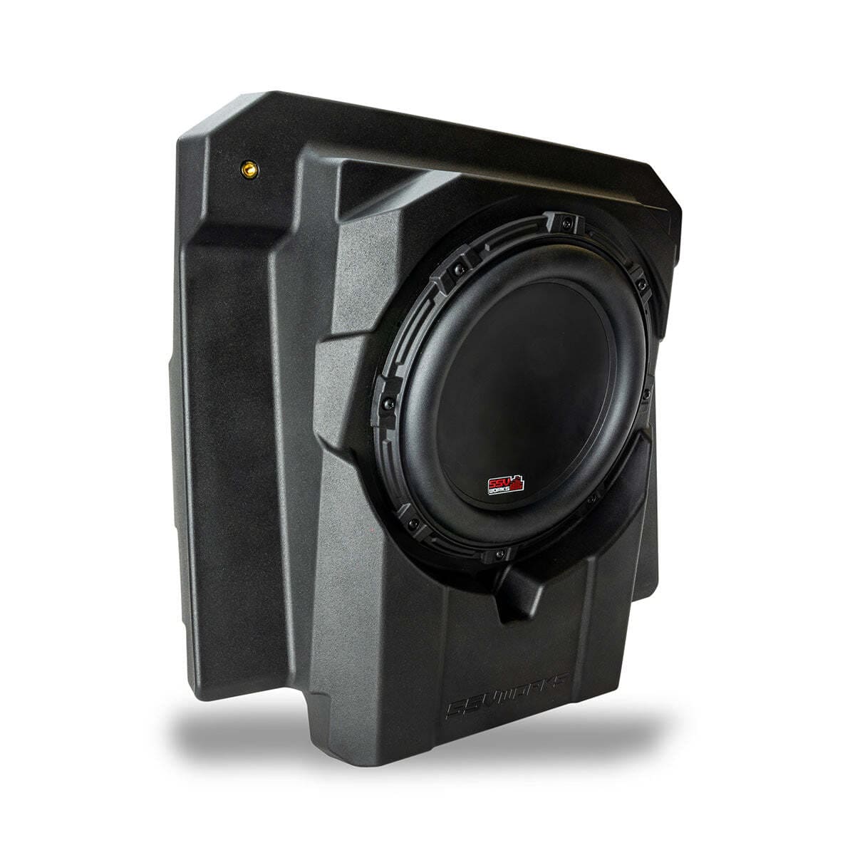SSV Works '24+ Can-Am Maverick R Under-Seat LH/ RH 10" Subwoofer Enclosure
