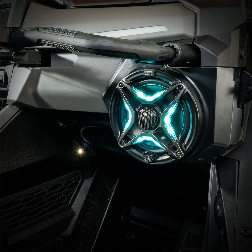SSV Works '25-'26 Polaris RZR Pro R Front 6.5" Dash Speaker Pods